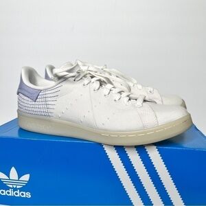 Adidas Stan Smith Primeblue Sneakers White Purple Size 8.5 Women’s